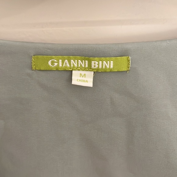 Gianni Bini Billie Striped Wrap Dress SZ MDD - Picture 7 of 7